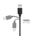 Esoulk 5ft Round Cable For iPhone 1.5A - Black