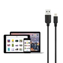 Esoulk 5ft Round Cable For iPhone 1.5A - Black
