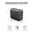 Esoulk 40W Fast Wall Charger - Black