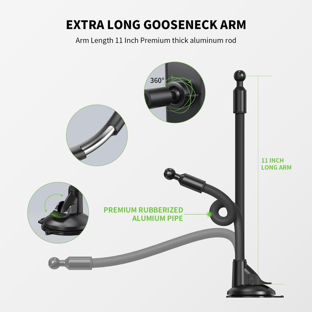 Esoulk Universal Truck Dashboard & Winds Car Mount
