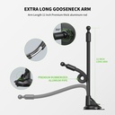 Esoulk Universal Truck Dashboard & Winds Car Mount