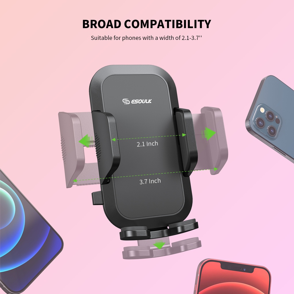 Esoulk Universal Truck Dashboard & Winds Car Mount
