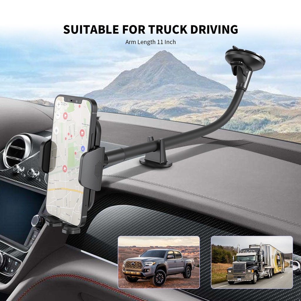 Esoulk Universal Truck Dashboard & Winds Car Mount