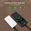 Esoulk Universal Power Bank 3000 mAh  - White