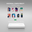 Esoulk Universal Power Bank 3000 mAh  - White