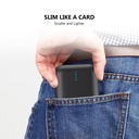 Esoulk Universal Power Bank 6000 mAh  - Black