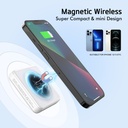 Esoulk Magnetic Wireless Power Bank  5W 5000mAh - White