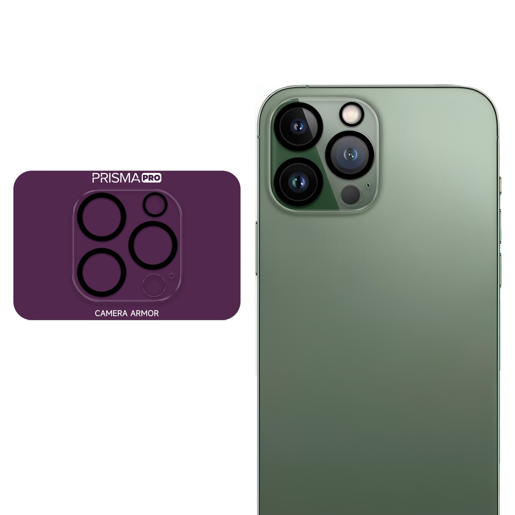 [PP-I13PM-BCG] Prisma Pro Shield - Clear Back Camera Tempered Glass for iPhone 13 Pro / 13 Pro Max