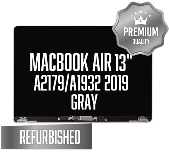 Complete LCD Assembly set for Macbook Air 13"  (A2179,A1932 2019) - Refurbished (Space Gray)