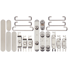 Hard Buttons (Power / Volume / Switch) For iPhone 15 Pro / 15 Pro Max (White Titanium) (Premium)