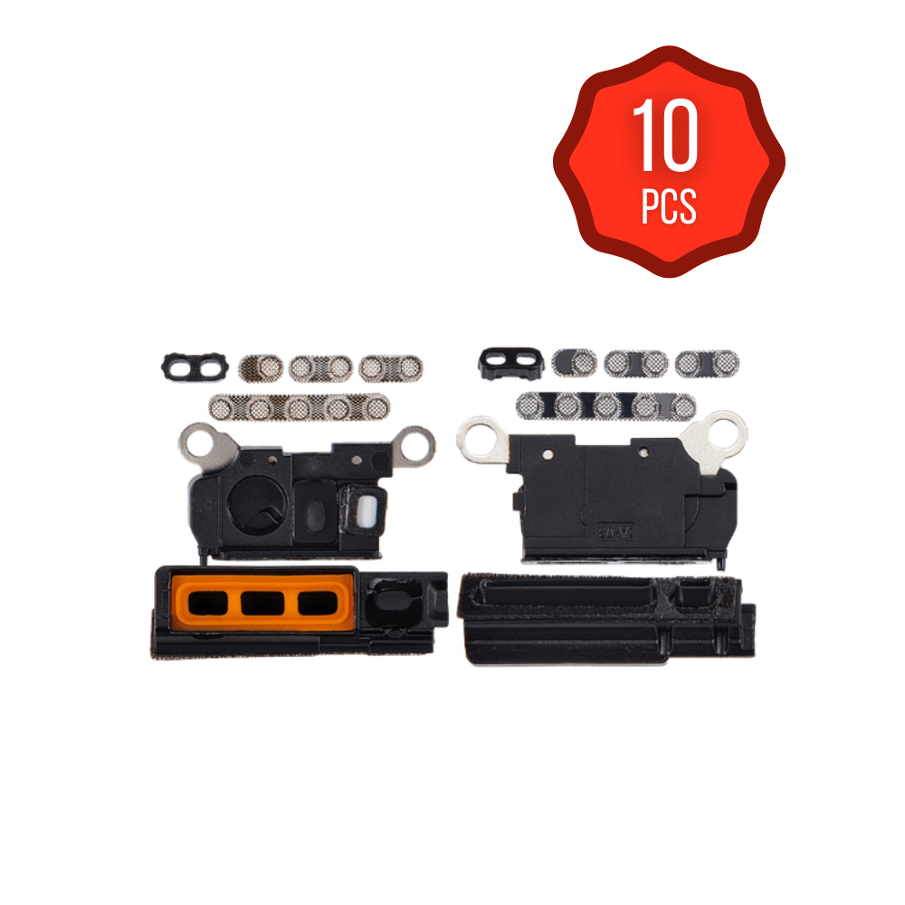 Loud Speaker / Mic Mesh For iPhone 15 Pro Max (Natural Titanium) (10 Pack) (Premium)