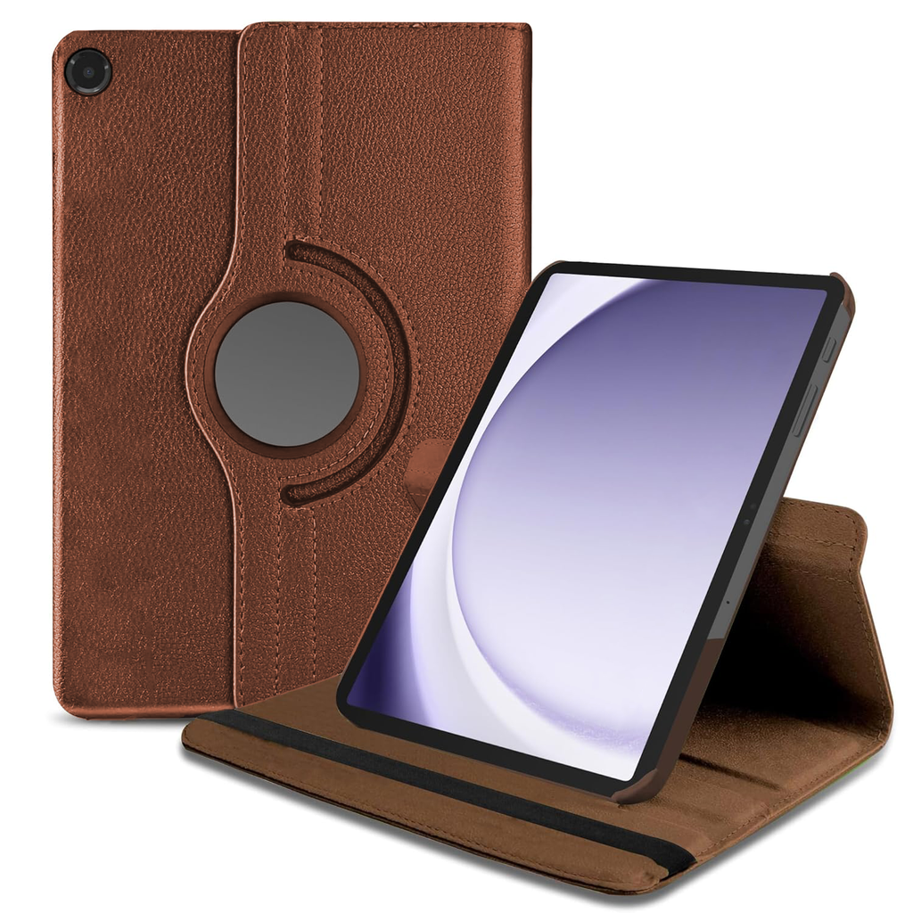 Rotate Case for Galaxy Tab A9 Plus - Brown