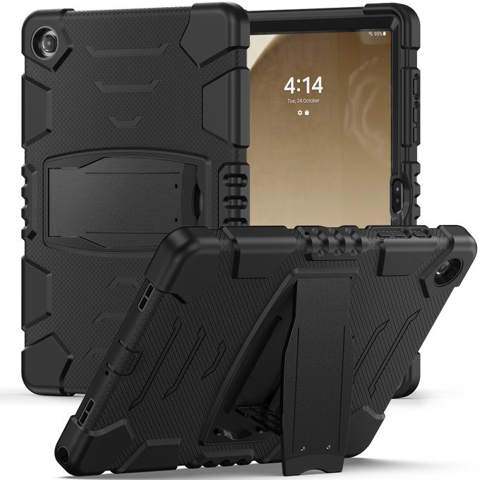 Heavy Duty Rugged Case for Galaxy Tab A9 Plus - Black