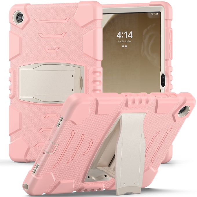 Heavy Duty Rugged Case for Galaxy Tab A9 Plus - Pale Rose