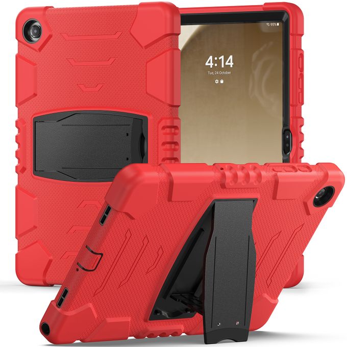 Heavy Duty Rugged Case for Galaxy Tab A9 Plus - Red