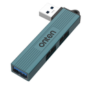 Onten US51 3 in 1 USB Expander (2x USB 2.0 + 1x USB 3.0) (Green)
