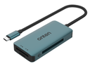 Onten C15 3 in 1 USB-C Card Reader (CF / SD / microSD) (Green)