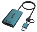 Onten KSS-P6 3 in 2 USB-C + A Expander (USB-C + microSD Card Reader + USB-C 3.2 ) (Green)