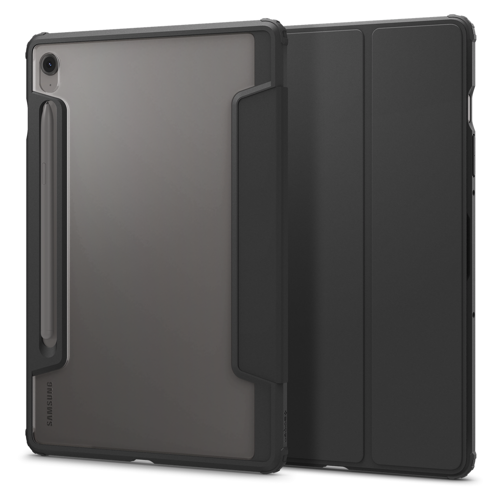 Spigen - Crystal Hybrid Pro Case For Samsung Galaxy Tab S10 Fe - Black