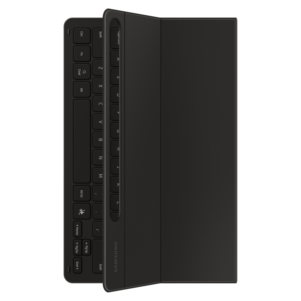 Samsung - Book Cover Keyboard Slim Case For Samsung Galaxy Tab S10 Fe   /   Galaxy Tab S9 Fe   /   Galaxy Tab S9 - Black
