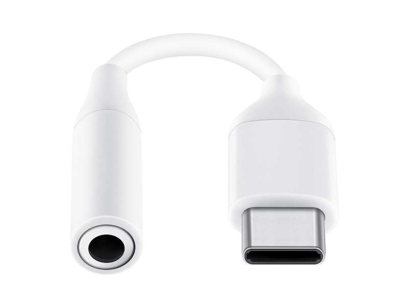 Headphone Jack Adapter USB-C (White)
