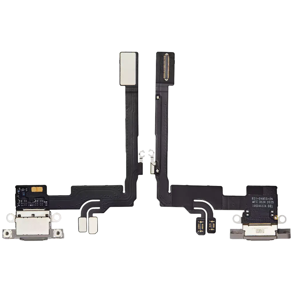 Charging Port Flex Cable For iPhone 16 Pro (Premium) (Natural Titanium)