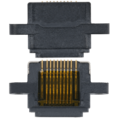 Charging Port Only For iPad Air 1 / 5 (2017) / iPad 6 (2018) / iPad 7 (2019) / iPad 8 (2020) / iPad 9 (2021) (Soldering Required) (Black) (10 Pack) (Premium)