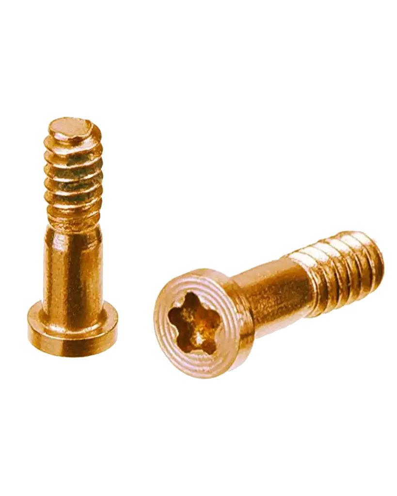 Pentalobe Screws For iPhone 8 / 8 Plus / SE (2020) / SE (2022) (10 Pack) (Gold) (Premium)