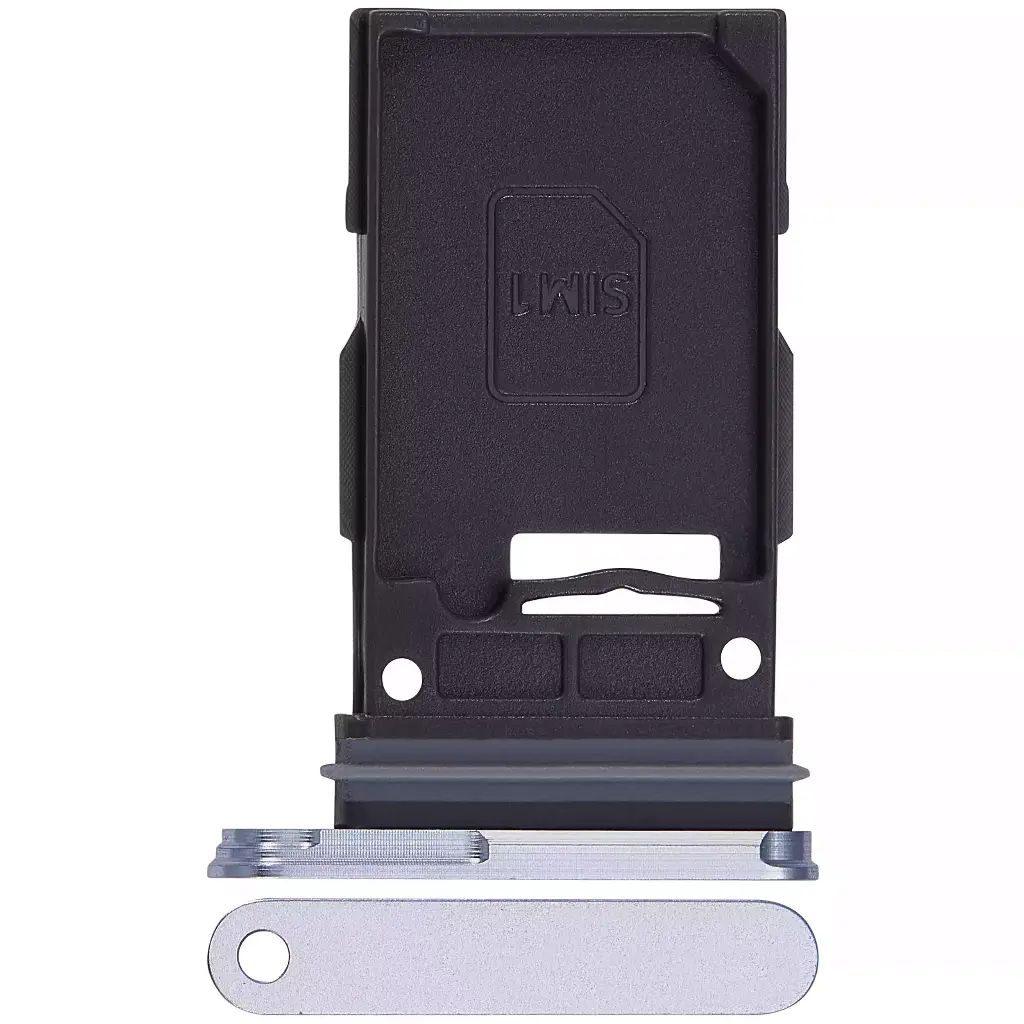 Single Sim Card Tray For Samsung Galaxy S24 5G / S24 Plus 5G (Sapphire Blue) (Premium)