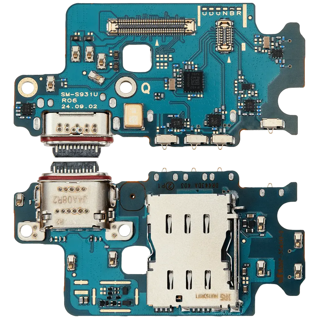 Charging Port Board With Sim Card Reader For Samsung Galaxy S25 5G (S931B) (International Version) (Premium)