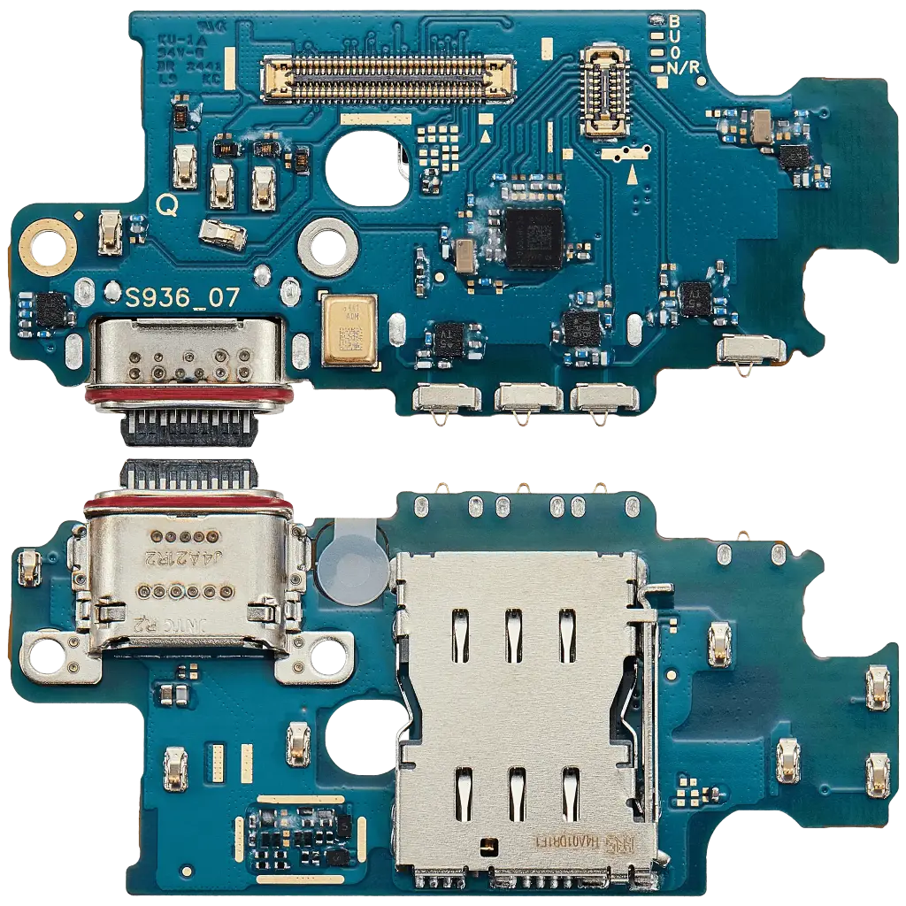Charging Port Board With Sim Card Reader For Samsung Galaxy S25 Plus 5G (S936B) (International Version) (Premium)