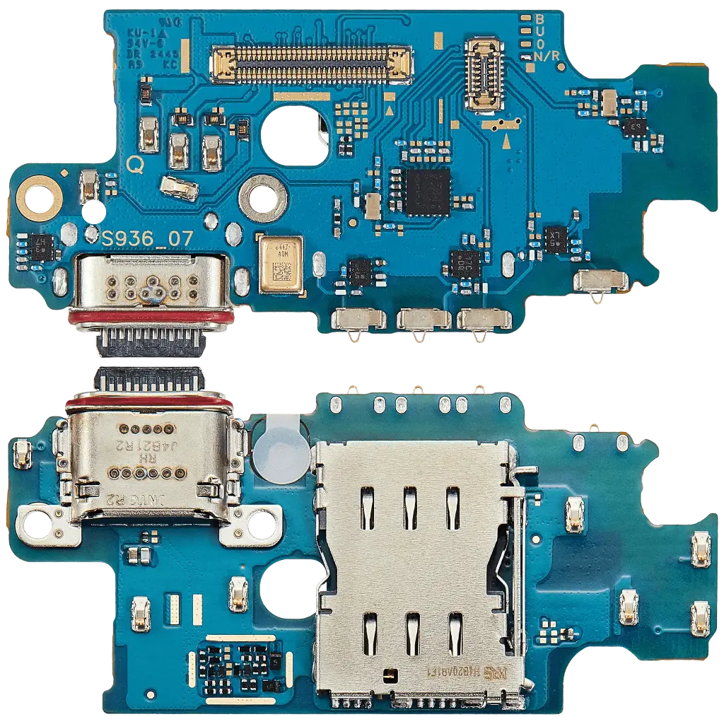 Charging Port Board With Sim Card Reader For Samsung Galaxy S25 Plus 5G (S936N / R) (International Version) (Premium)
