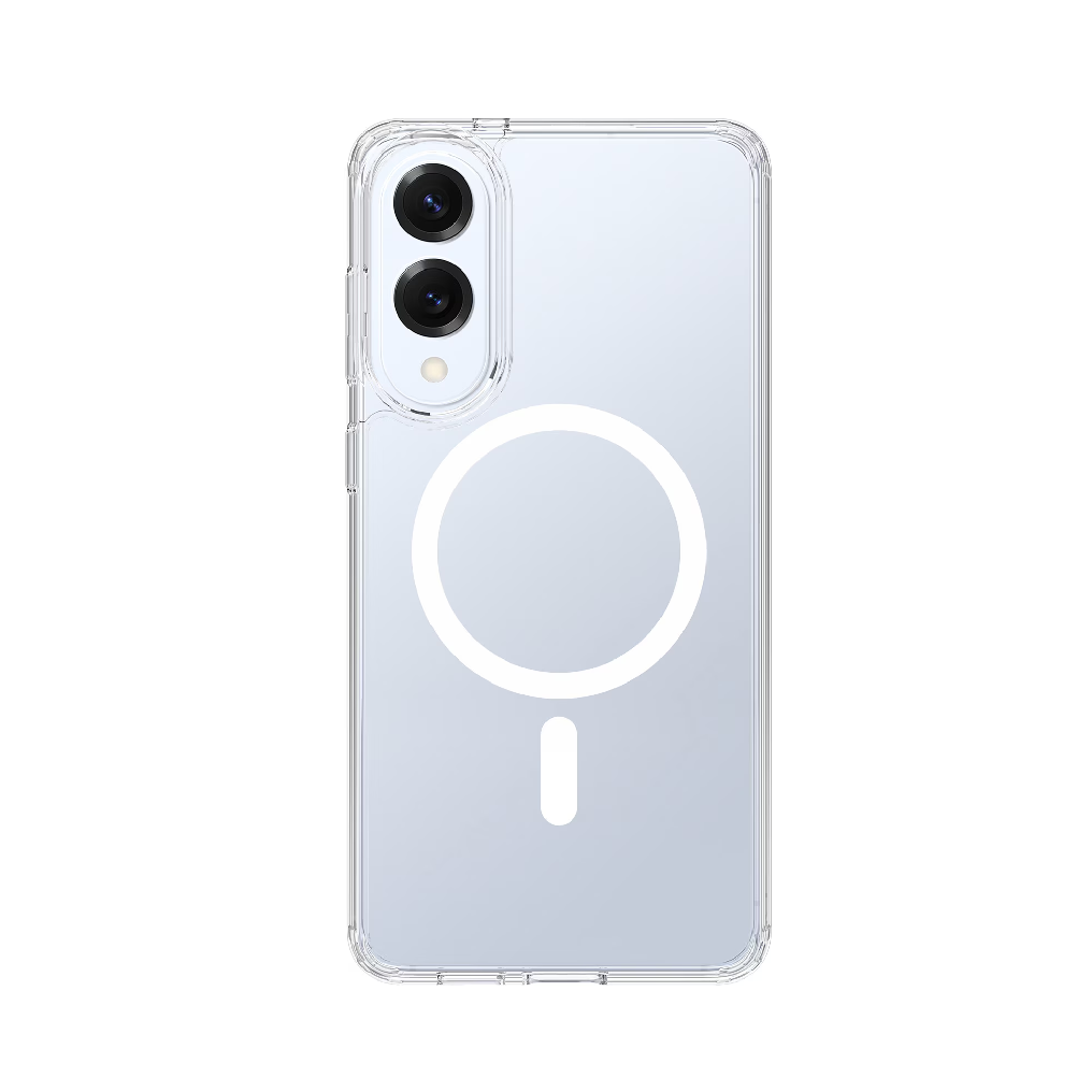 Transparent Color Case with Magsafe for Galaxy S25 Edge - Clear