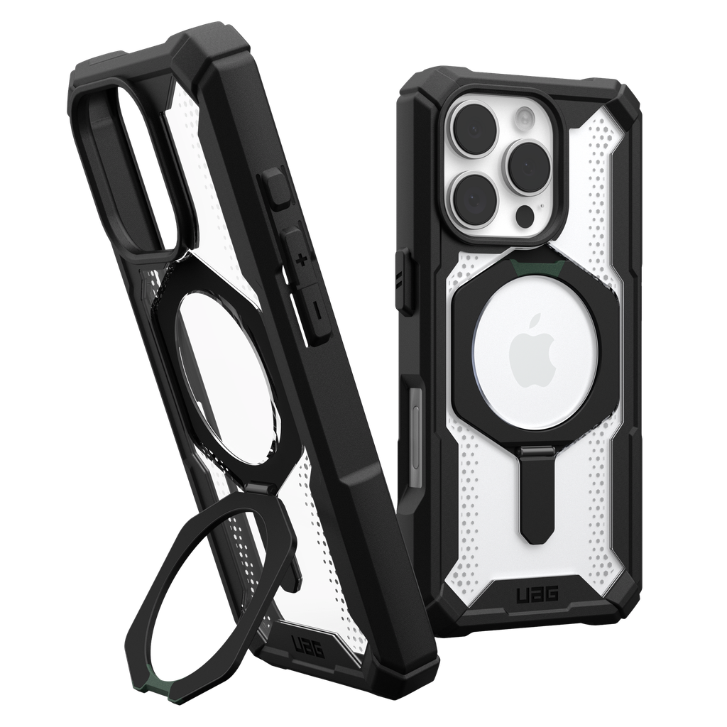 Urban Armor Gear Uag -  Plasma Xte Magsafe Case For Apple Iphone 16 Pro - Black And Clear