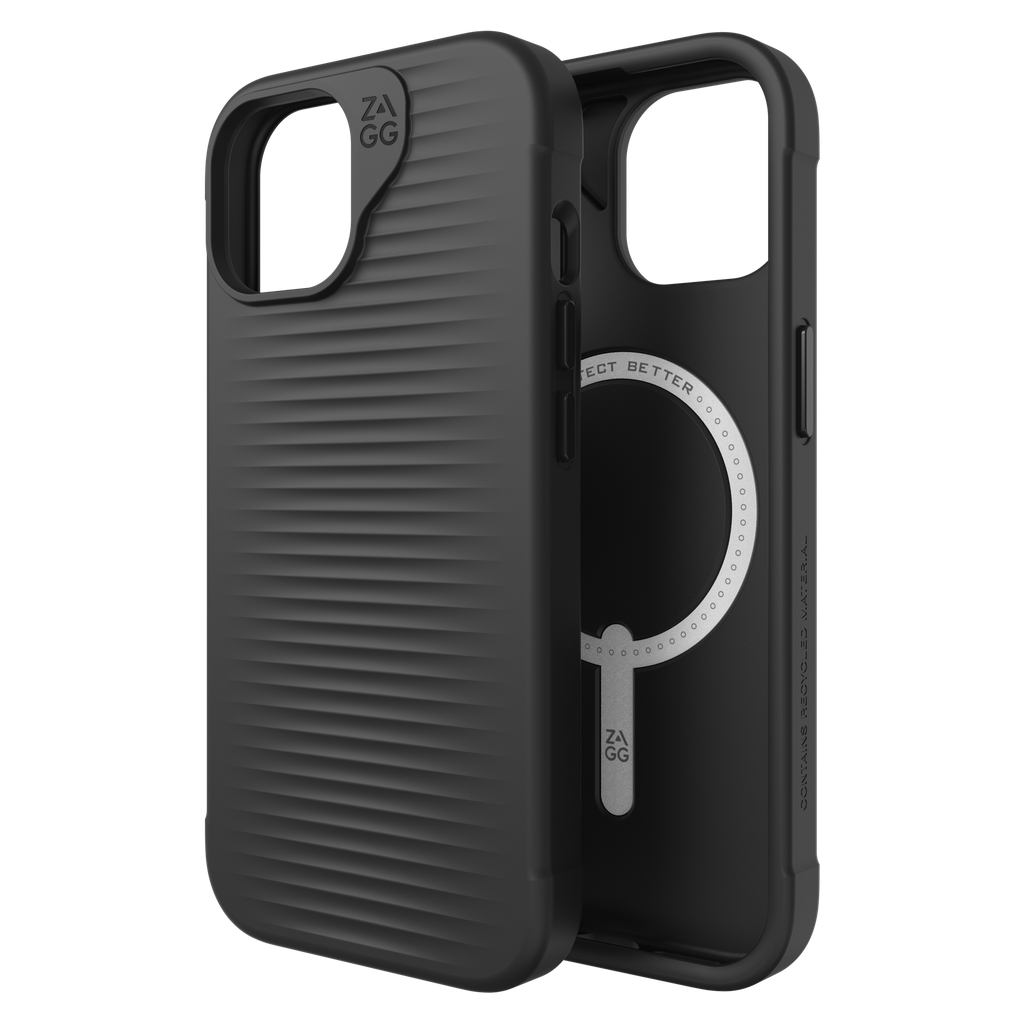 Zagg - Luxe Snap Magsafe Case For Apple Iphone 15  /  Iphone 14  /  Iphone 13 - Black