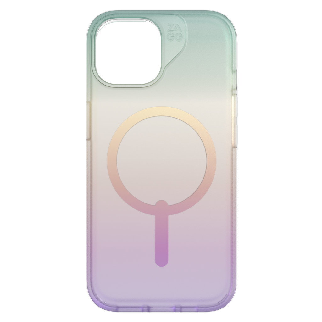 Zagg - Milan Snap Magsafe Case For Apple Iphone 15  /  Iphone 14  /  Iphone 13 - Iridescent
