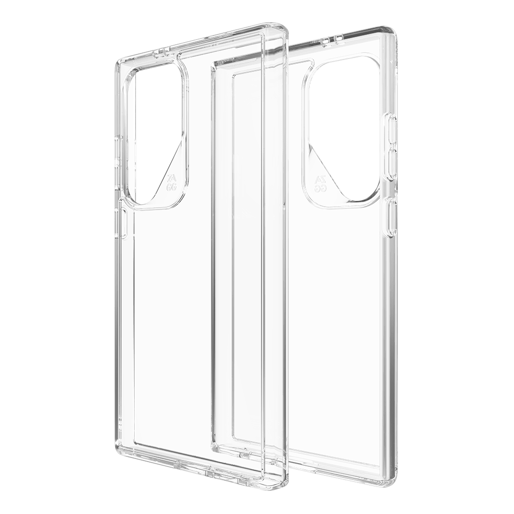 Zagg - Crystal Palace Case For Samsung Galaxy S24 Ultra - Clear