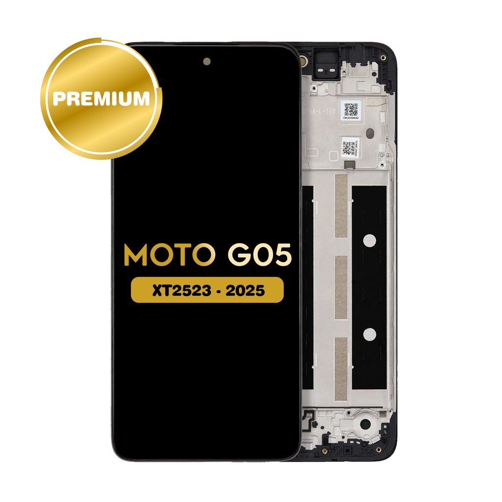 LCD Assembly With Frame For Motorola Moto G05 (XT2523/2025) All Colors (Premium)