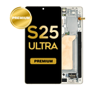 OLED Assembly for Samsung Galaxy S25 Ultra (S938) with Frame - Pink Gold (Premium)