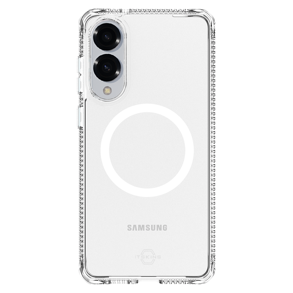 Itskins - Hybridr Clear Magsafe Case For Samsung Galaxy S25 Edge - Transparent