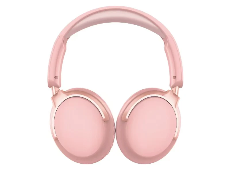 RCA WAVE-58 Bluetooth Wireless Headphones – 40H Playtime, 40mm Drivers - Pink