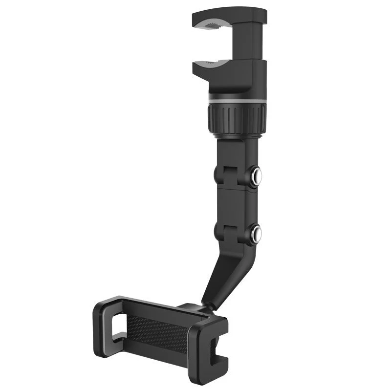 RCA CM-15 Rearview Car Mount – Adjustable Multi-Joint Phone Holder for Universal Use
