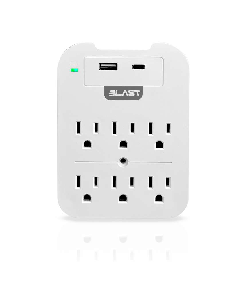 Blast 6 Power Outlets Adapter