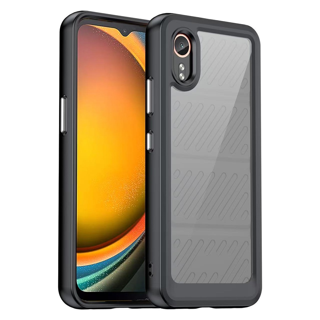 Clear Case for Galaxy XCover7 Pro - Black