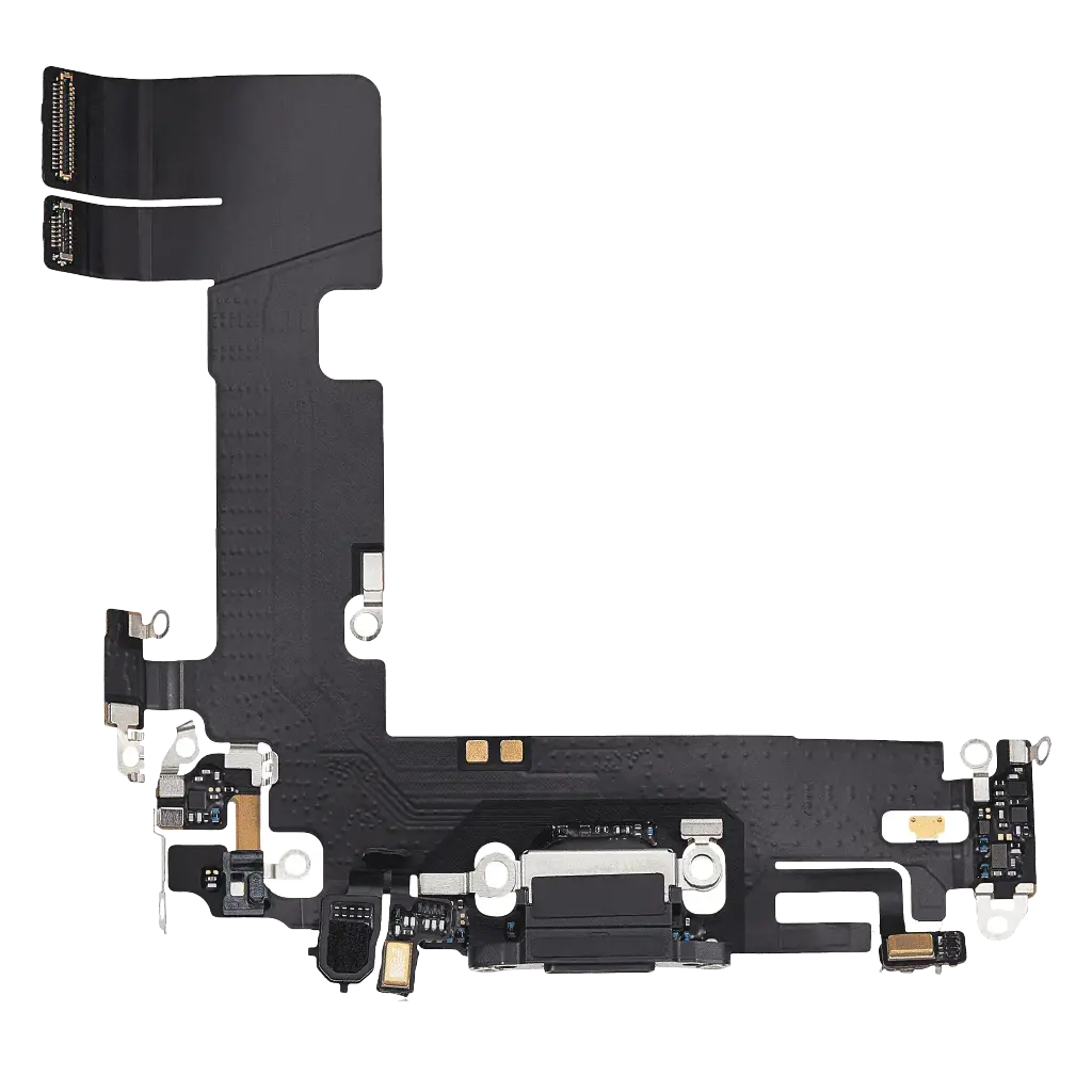 Charging Port Flex Cable For iPhone 12 Mini (Aftermarket) (Purple)