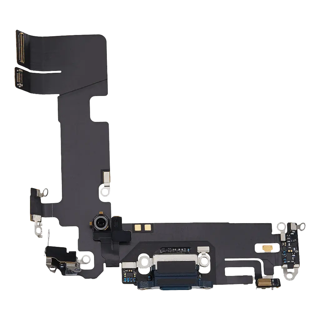 Charging Port Flex Cable For iPhone 12 Mini (Aftermarket) (Red)