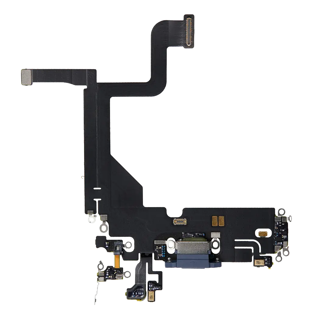 Charging Port Flex Cable For iPhone 13 Mini - (Aftermarket) (Green)