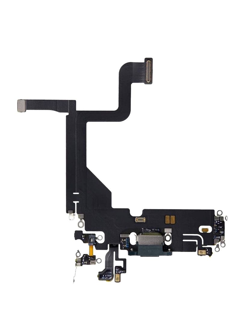 Charging Port Flex Cable For iPhone 13 Pro - (Aftermarket) (Alpine Green)