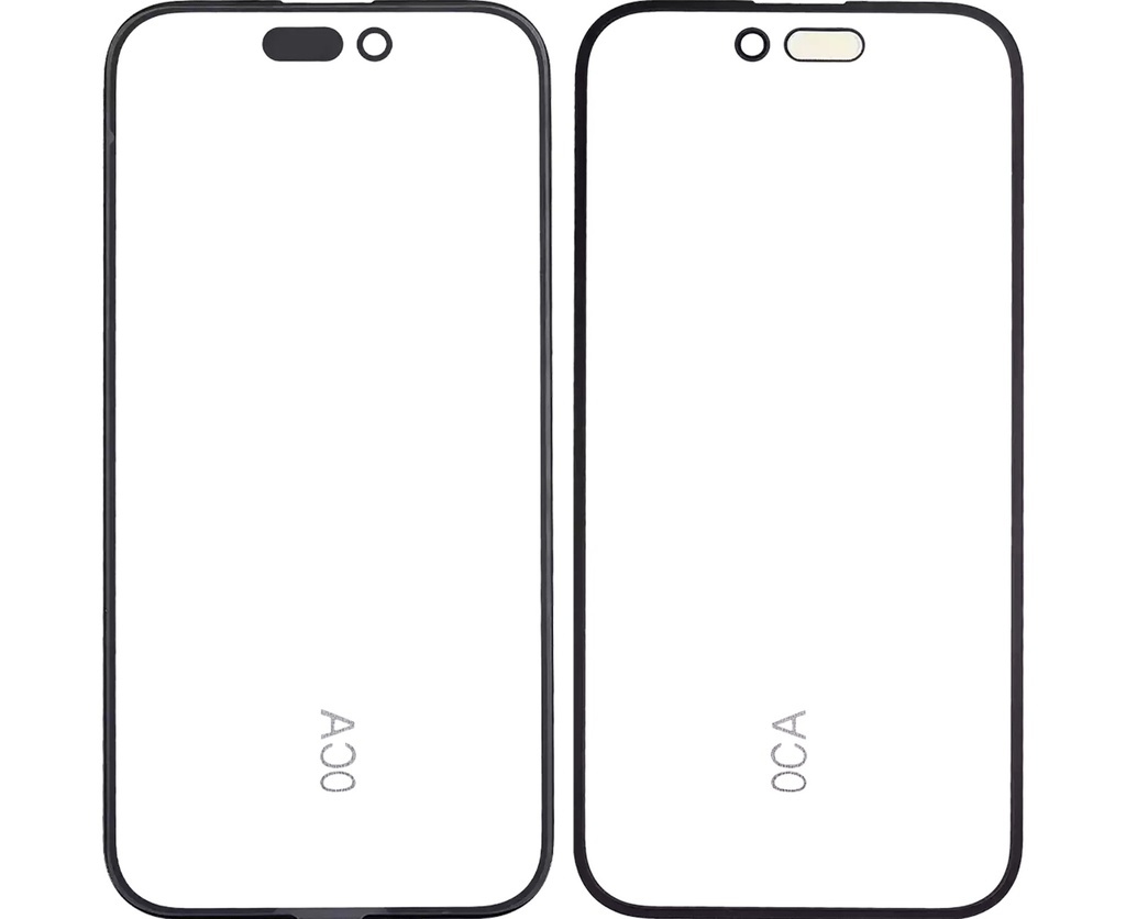 Frame Only For iPhone 15 (10 Pack) (OCA Master) (Premium)