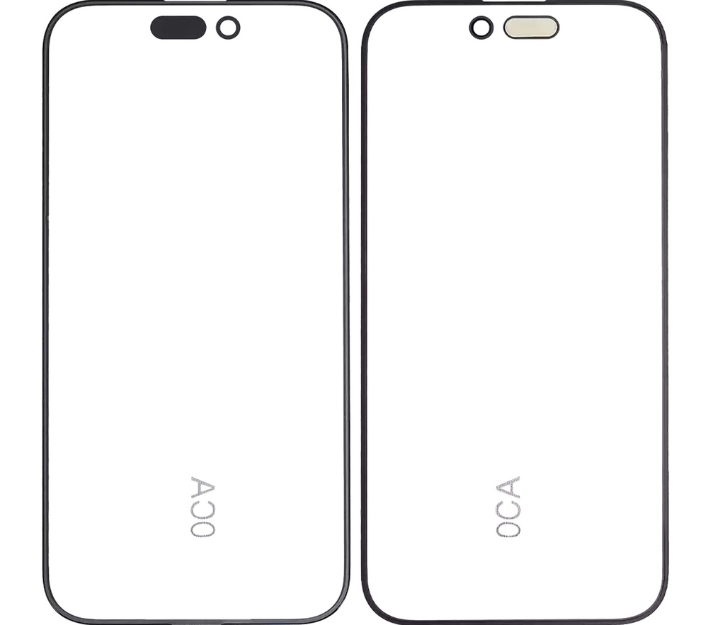 Frame Only For iPhone 15 Pro (10 Pack) (OCA Master) (Premium)